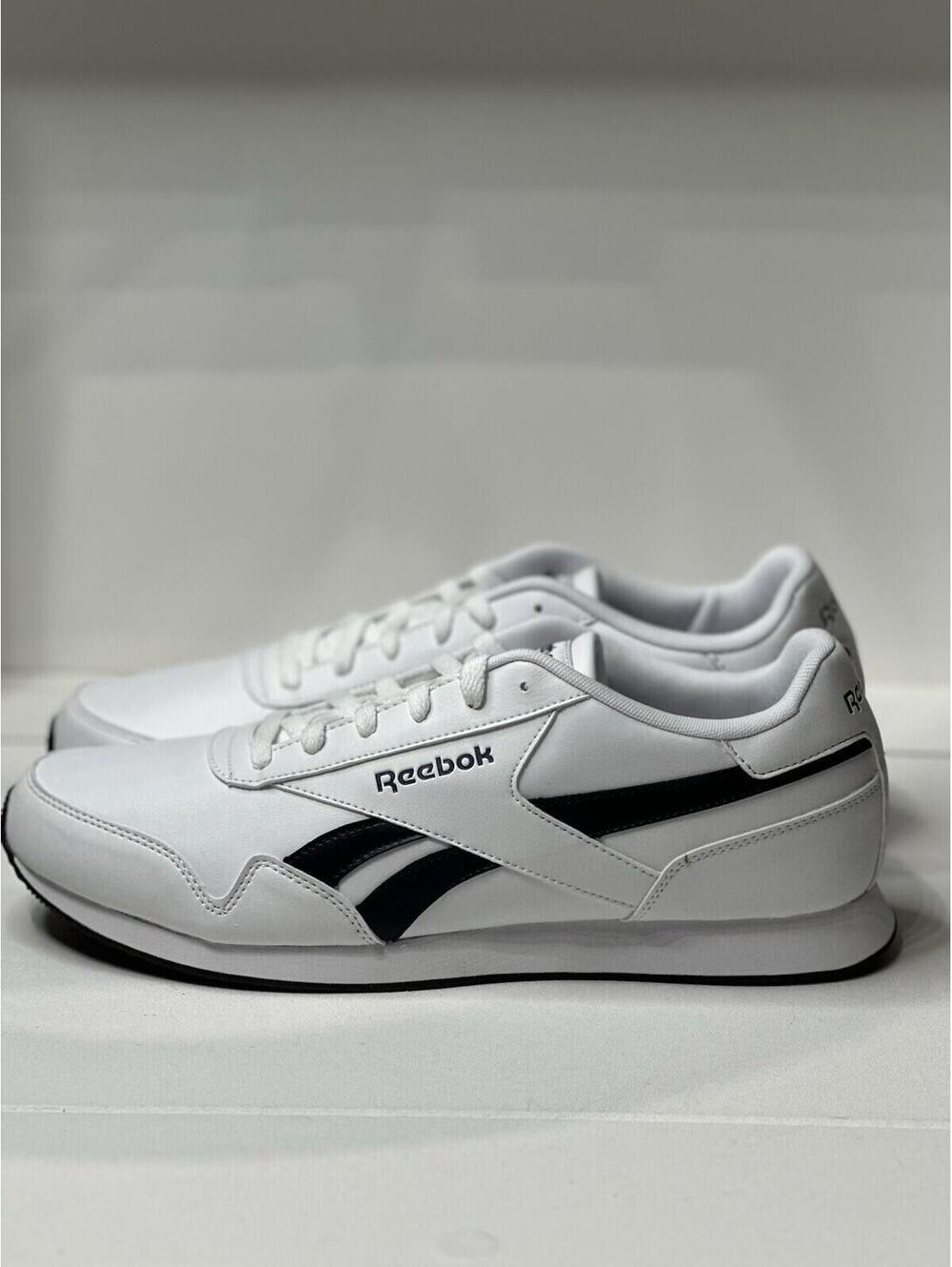 Reebok Classic Leather White/ Navy Men’s Shoes Size 13 *RARE*